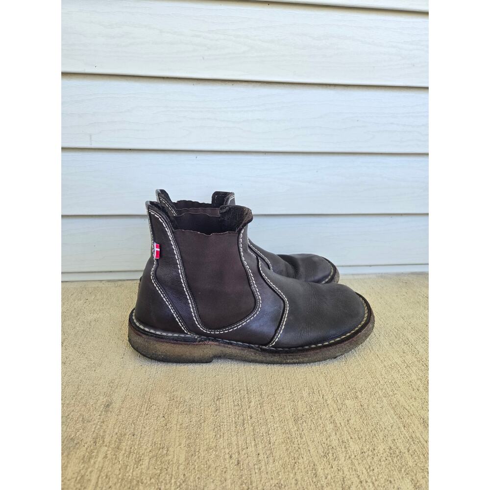 Duckfeet Roskilde size 44 Brown leather Chelsea boot.
